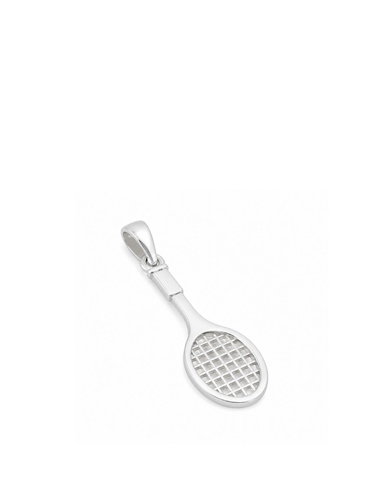 Tennisschläger-Halskette aus Silber aus 925er Sterlingsilber – Oya Silver – Ansicht 5
